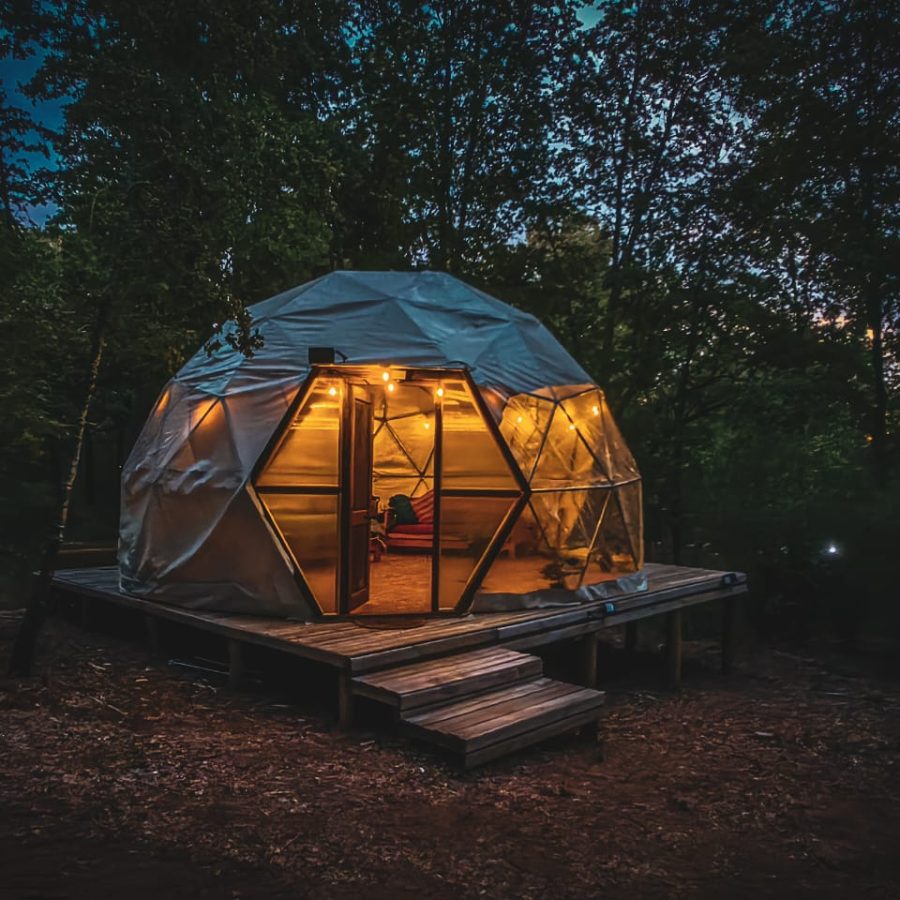 Domo estilo Glamping